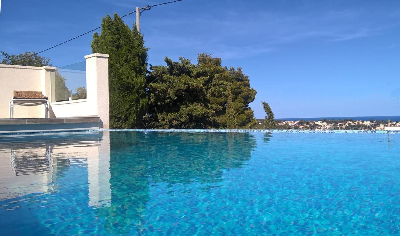 Villa Royale Private Pool Top Of The Hill Superb Views Калпе Екстериор снимка